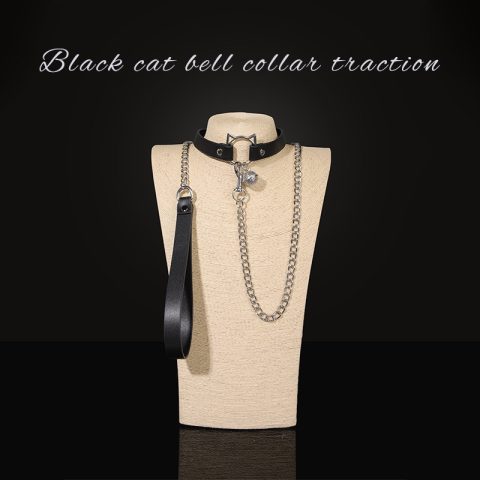 Black cat collar